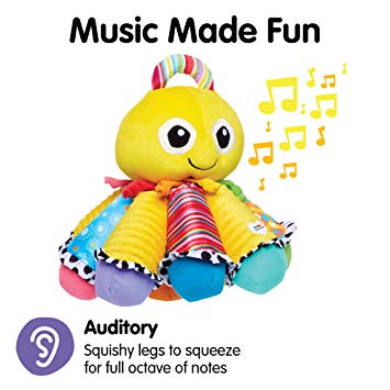 Octotunes, Musical Octopus Stuffed Baby Toy to Support Early Child Development, Infants and Older
